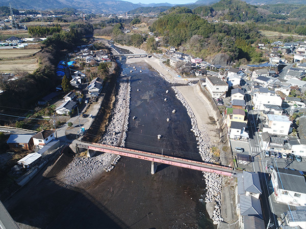 災推河　第1号　河川改修工事